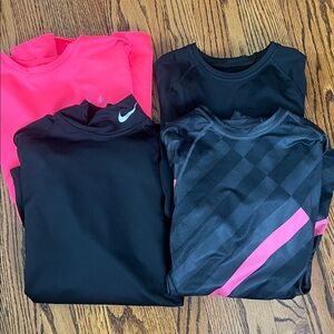 Set of Four (4) Dri-Fit Fitted Long Sleeve Shirts